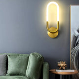 Applique Murale LED Luxe Nordique - Lampe Moderne et Minimaliste en Métal pour Salon et Chambre
