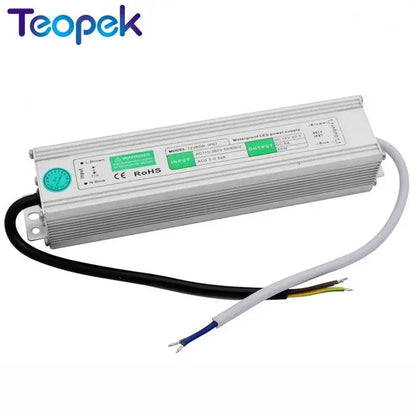 Input AC100-260V Output DC12V 5A 60W IP67 Waterproof LED Driver Power Supply Adapter For Outdoor Use