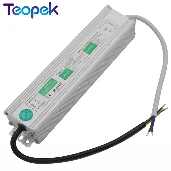 Input AC100-260V Output DC12V 5A 60W IP67 Waterproof LED Driver Power Supply Adapter For Outdoor Use