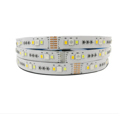 Ruban LED SMD5050 + 2835 RGBW / RGBCCT – 5m, 60 LED/m 24V