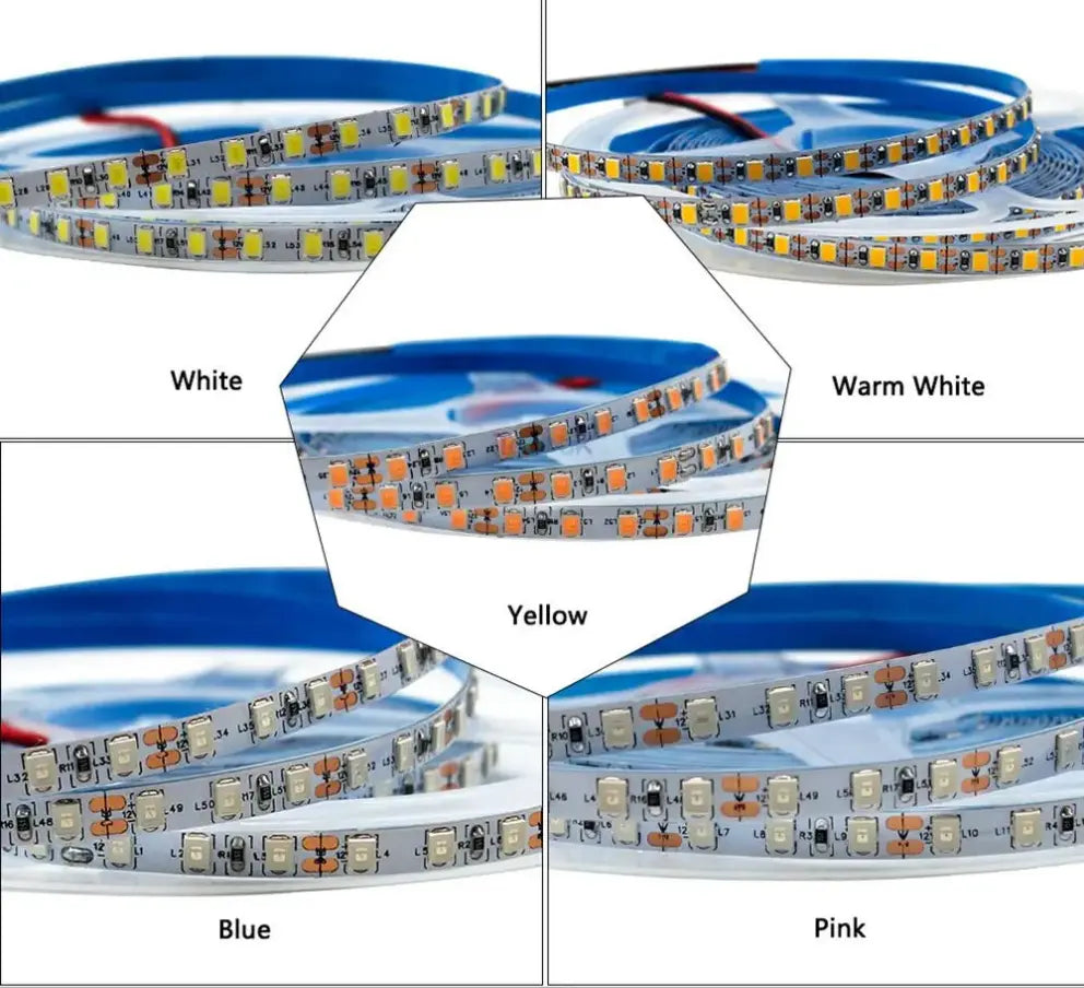 Ruban LED SMD2835 – 120 LED/m, 5m,Flexible PCB 5mm /8mm