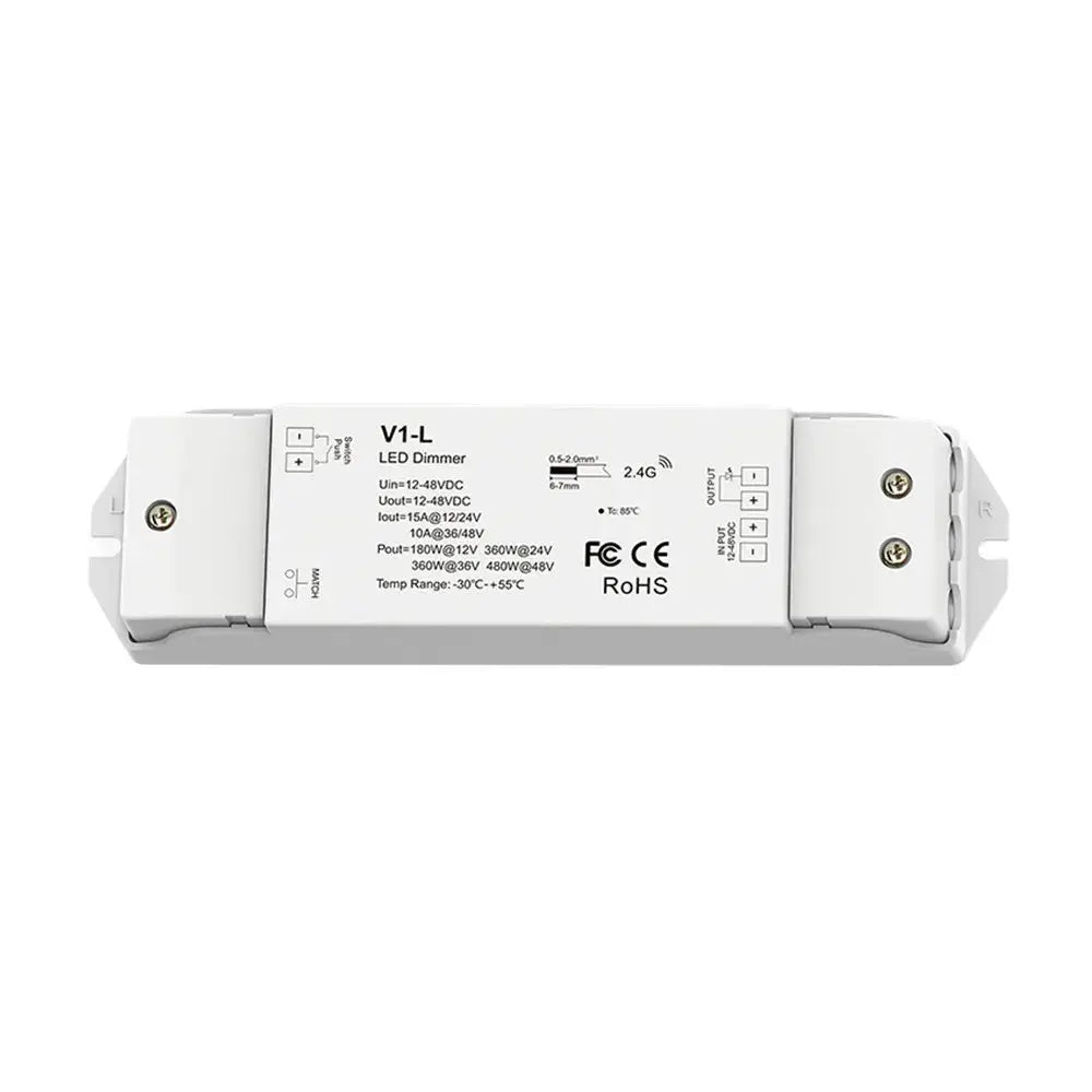 Skydance V1 V1-L V1-K V1-T LED Dimmer Controller 1/3/4 Channel Dimmer WiFi 2.4G RF Touch CV Controller For Single Led Strip