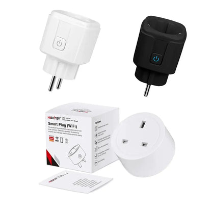 Miboxer Tuya WiFi Smart Plug 16A Socket UK EU SWE01 SWK01 Power Monitor Timing Function Works With Alexa Google Home APP Control