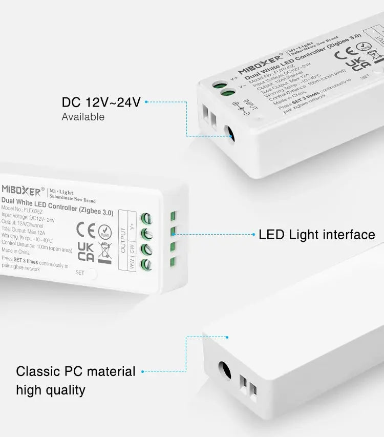 Contrôleur Ruban LED Miboxer Zigbee 3.0 FUT035Z+ / FUT037Z+