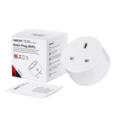 Miboxer Tuya WiFi Smart Plug 16A Socket UK EU SWE01 SWK01 Power Monitor Timing Function Works With Alexa Google Home APP Control