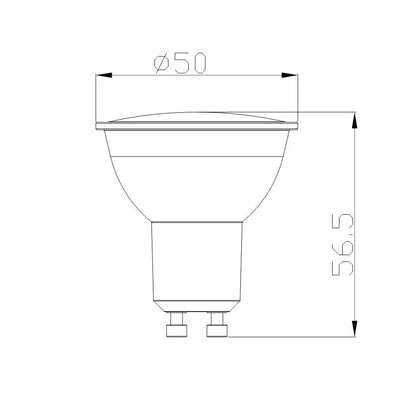 Ampoule LED Zigbee Connectée Wifi GU10 4.5W RGBW