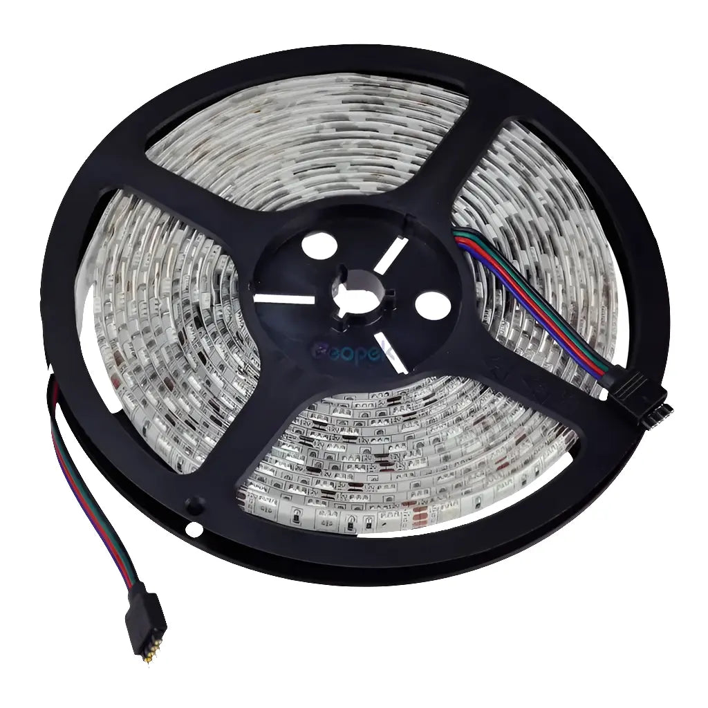 Kit Ruban LED SMD5050 RGB 60 LED/m, DC12V, Télécommande IR